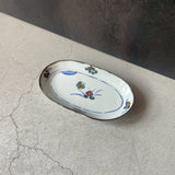 Oval plate (butterfly) | TATA Pottery