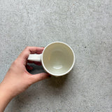 白磁雫　マグカップ【小林哲也6-2】