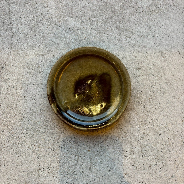 灰釉小皿【石井6a】