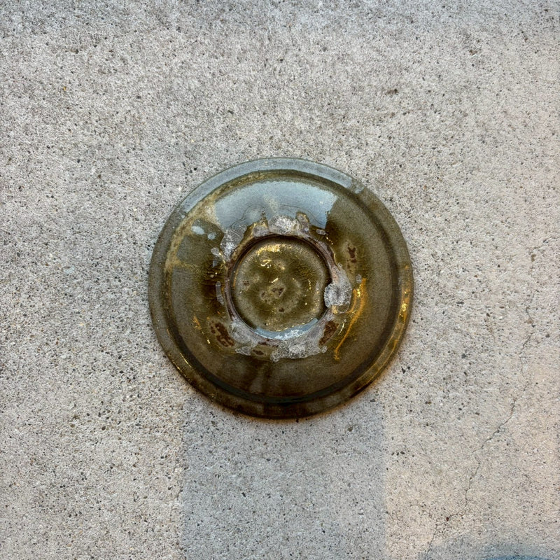 灰釉小皿【石井6a】