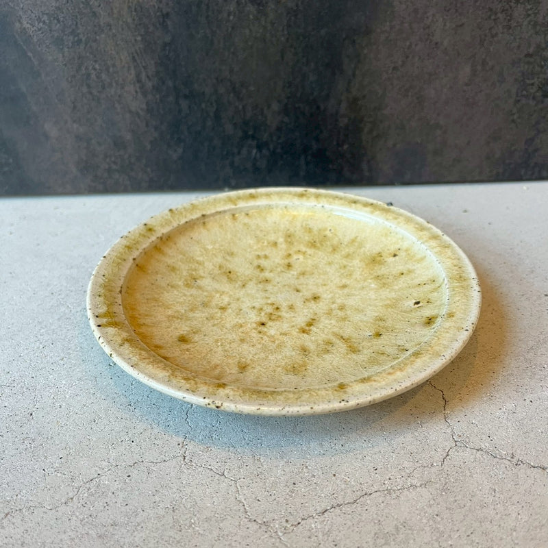 灰釉５寸皿【石井7】