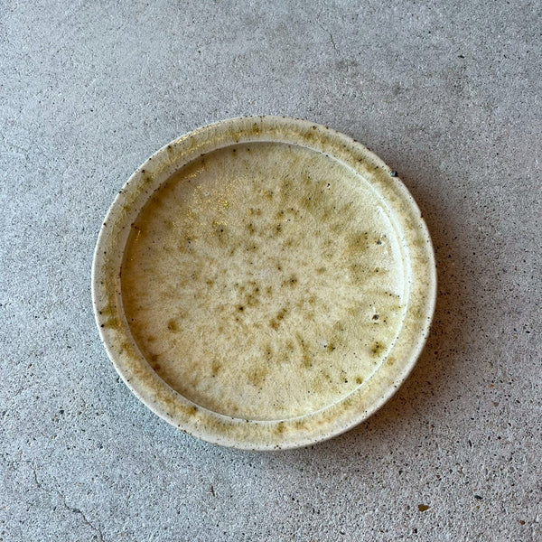 灰釉５寸皿【石井7】