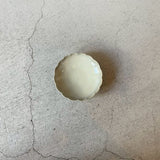 [Used for photography / 10% off] Madara Karatsu Ring Flower Small Plate | Kentaro Kiln (Karatsu ware)
