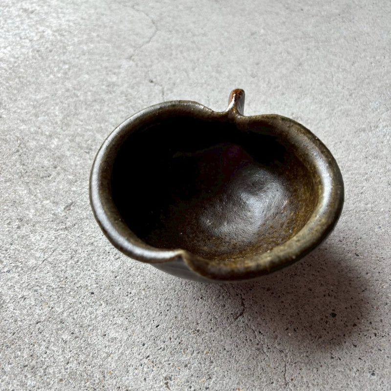 Furuya Pottery Free Cup Small Line Carving Iron Scattering 