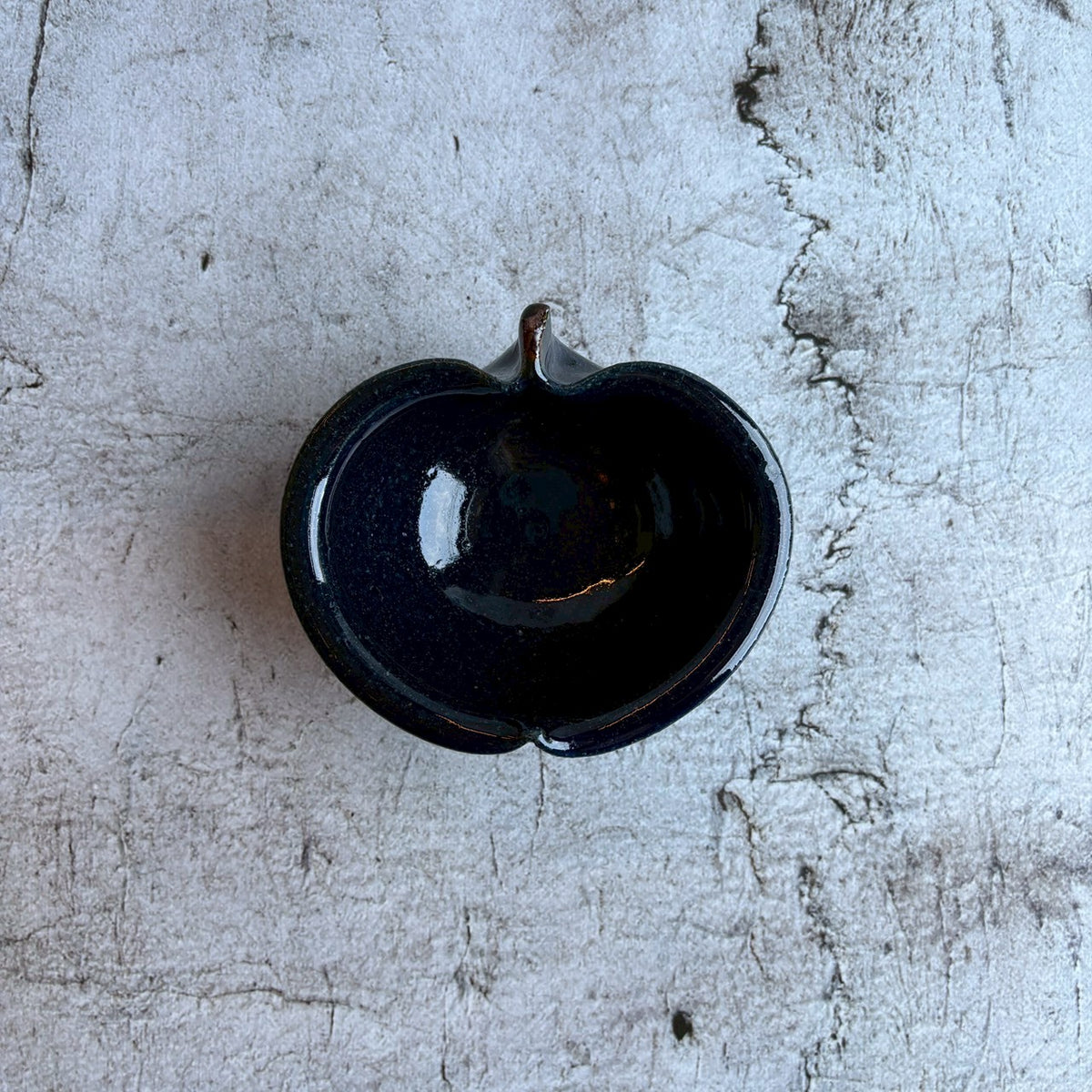 りんご鉢 豆 ルリ釉｜古谷製陶所（信楽焼 陶器） – nokaze｜陶器、和