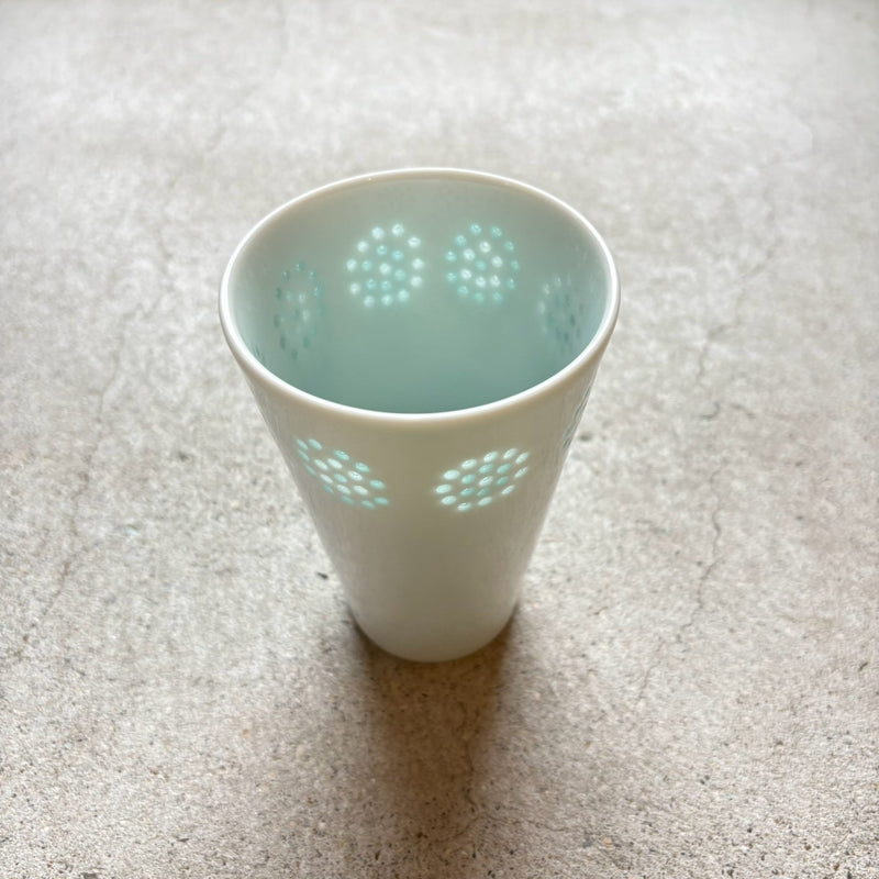 蛍手 フリーカップ | 小林 哲也（笠間焼） – nokaze｜陶器、和食器