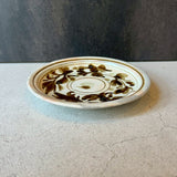 錆絵葉かんむり文５寸皿【石井9】