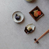 [Photography Used / 10% Off] Korean Karatsu Octagonal Small Plate | Kentaro Kiln (Karatsu Ware)