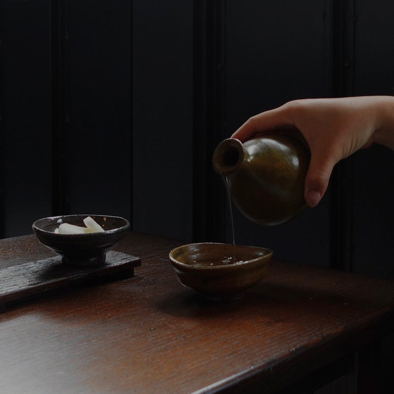 【撮影使用 / 10%OFF】粉引ぐい呑｜作家　三藤るい（唐津焼）