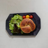 【事前予約】bob bagle 2個 + 【古谷製陶所 八角プレート 小 瑠璃釉】セット