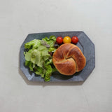 【事前予約】bob bagle 2個 + 【古谷製陶所 八角プレート 小 グレー釉】セット