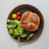 【事前予約】bob bagle 2個 + 【古谷製陶所 ラッフルプレート M サビ釉】セット