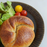 【事前予約】bob bagle 2個 + 【古谷製陶所 ラッフルプレート M サビ釉】セット