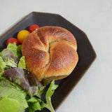 【事前予約】bob bagle 2個 + 【古谷製陶所 八角プレート 小 サビ釉】セット