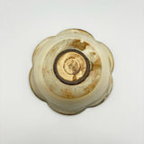 6-inch flower bowl with coarse rim and powdered finish | Furuya Pottery (Shigaraki ware, pottery)