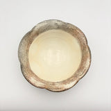 6-inch flower bowl with coarse rim and powdered finish | Furuya Pottery (Shigaraki ware, pottery)