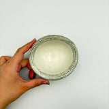 渕荒横彫　たわみ豆鉢【古谷No.7】