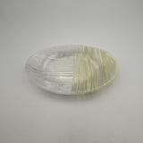 line glass oval plate【etrak glass4-3】