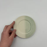 豆リム皿white x mint 【kaji10】