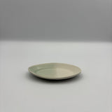 豆オーバル皿white x mint 【kaji12】