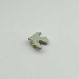Bird brooch aqua【kaji17】