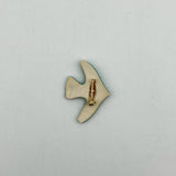 Little bird brooch, blue [kaji19]