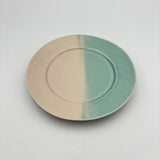 リム皿pink x aqua 【kaji7】