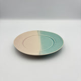 リム皿pink x aqua 【kaji7】