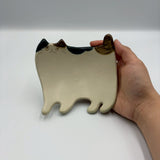 Cat-shaped small plate (large) [SM6]
