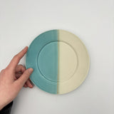 リム皿white x blue 【kaji20】