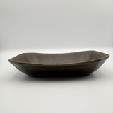 Small octagonal bowl with rust glaze | Furuya Pottery (Shigaraki ware) [Furu40]