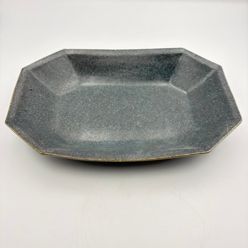 八角鉢 大 グレー釉｜古谷製陶所（信楽焼 陶器） – nokaze｜陶器、和