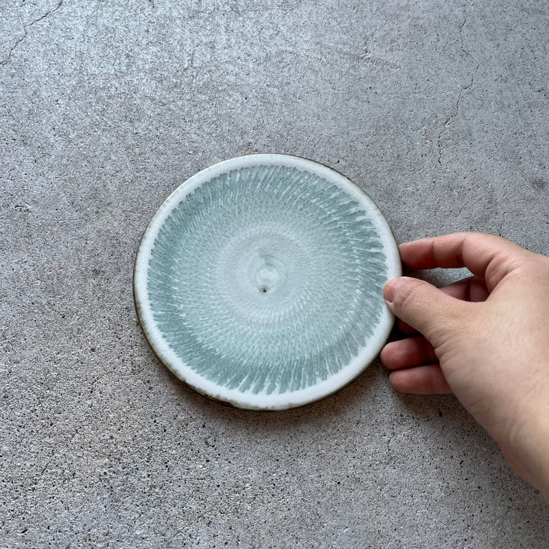 とびカンナプレート（14cm）水色【TN1a】