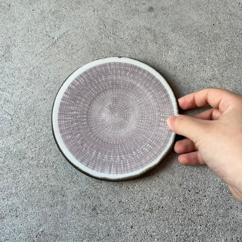 とびカンナプレート（14cm）ピンク色【TN2b】