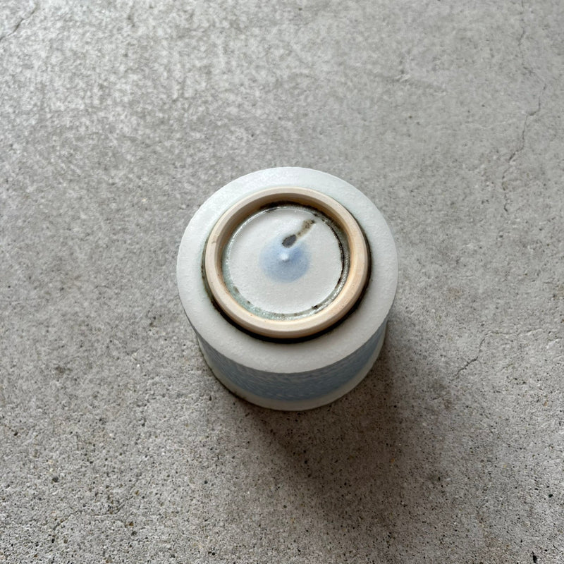 色のうつわ ゆのみ（汲出し）水色【TN4a】