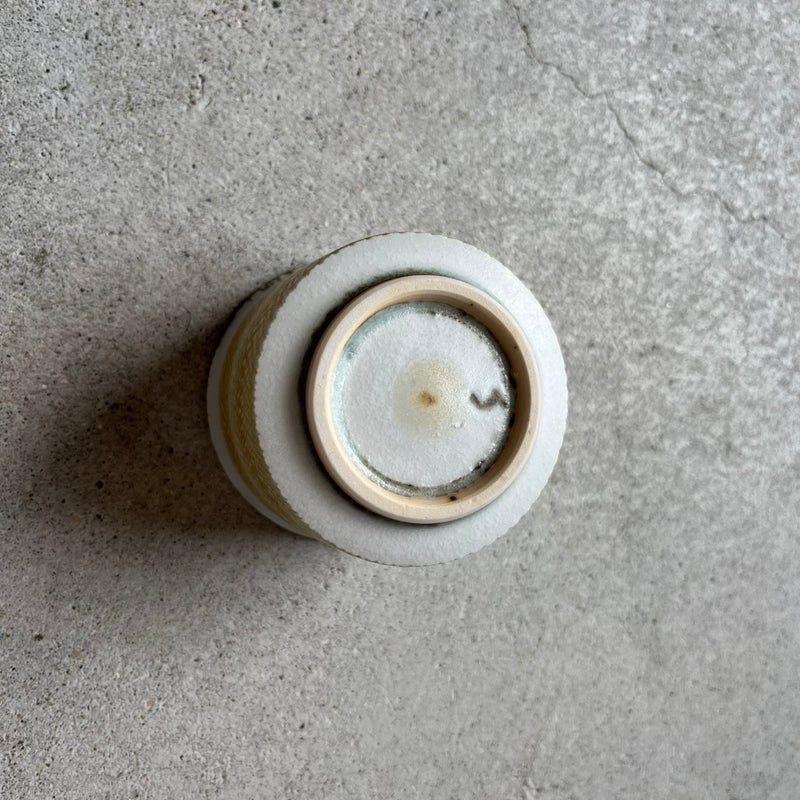 色のうつわ ゆのみ（汲出し）黄色【TN4c】