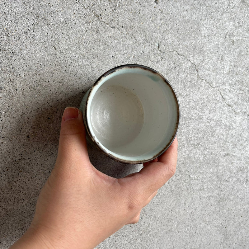 色のうつわ ゆのみ（汲出し）緑色【TN4d】