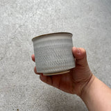 色のうつわ ゆのみ（汲出し）グレー色【TN4e】