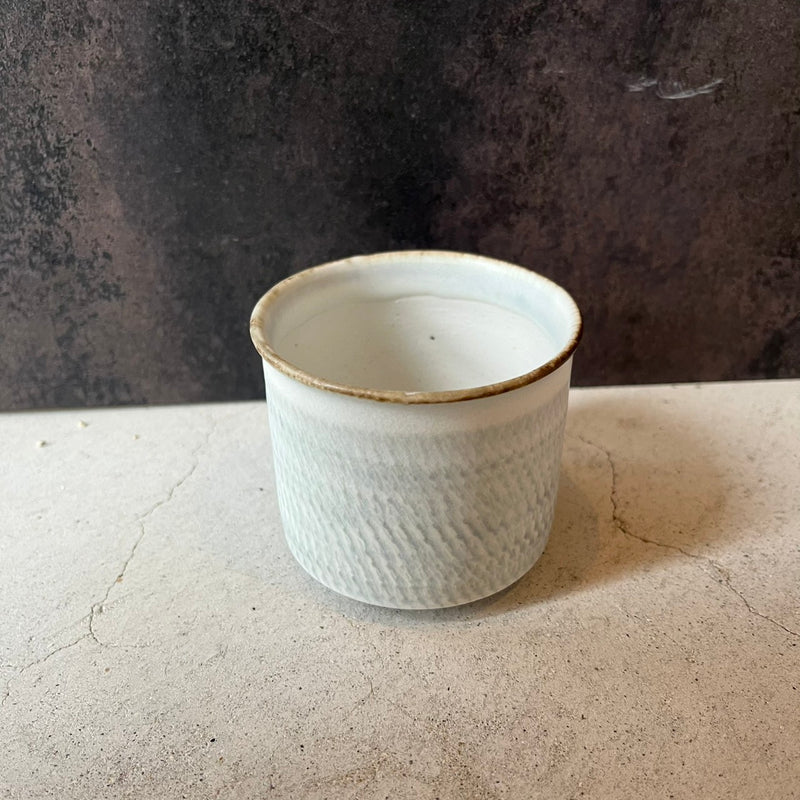 色のうつわ ゆのみ（汲出し）グレー色【TN4e】