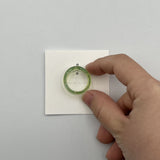 flat ring (light green)【f13】