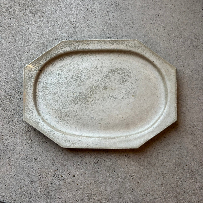 ８角オーバル　L　白【FS20c】