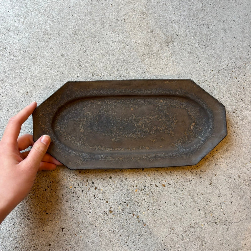 ８角ロングプレート　Mn【FS24a】