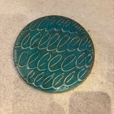 フラットプレート　６寸　青【FJ22】