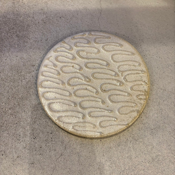 フラットプレート　６寸　白【FJ22】