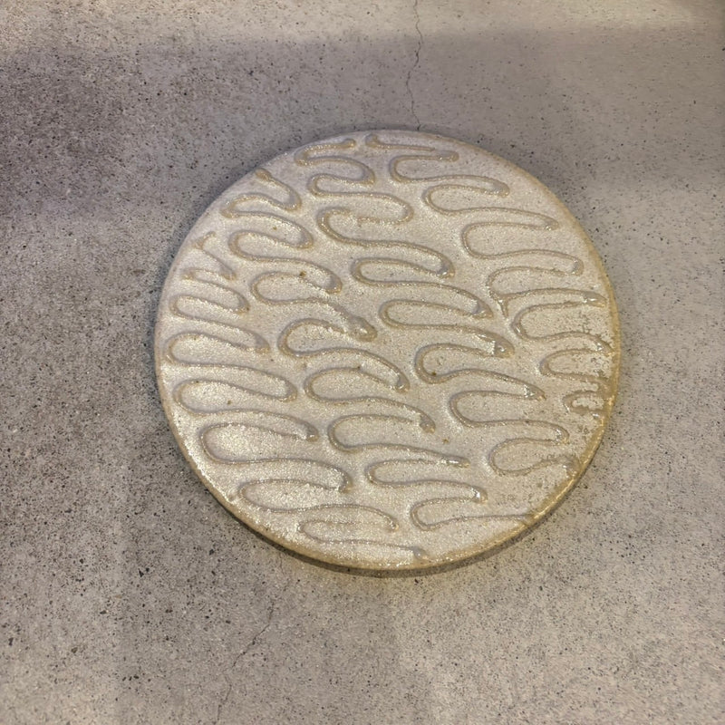 フラットプレート　６寸　白【FJ22】