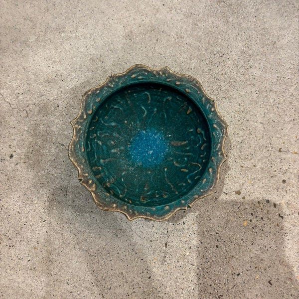 稜花鉢 M（青、青黒、白）【FJ30】