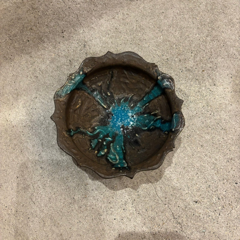 稜花鉢 M（青、青黒、白）【FJ30】