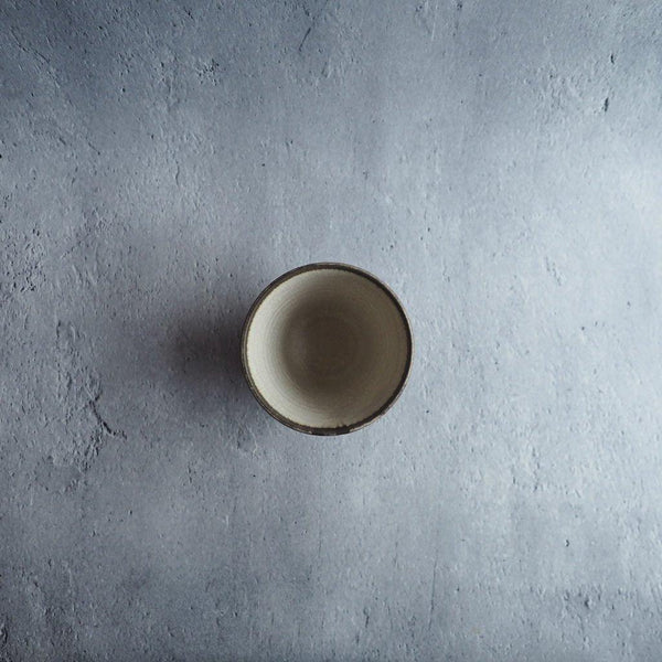 しのぎ スリムフリーカップ 白 - nokaze｜陶器、和食器、うつわの通販