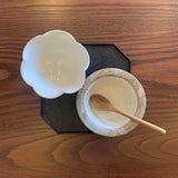 渕荒横彫 切立リム豆鉢 - Image #4