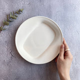 rim plate/M/white